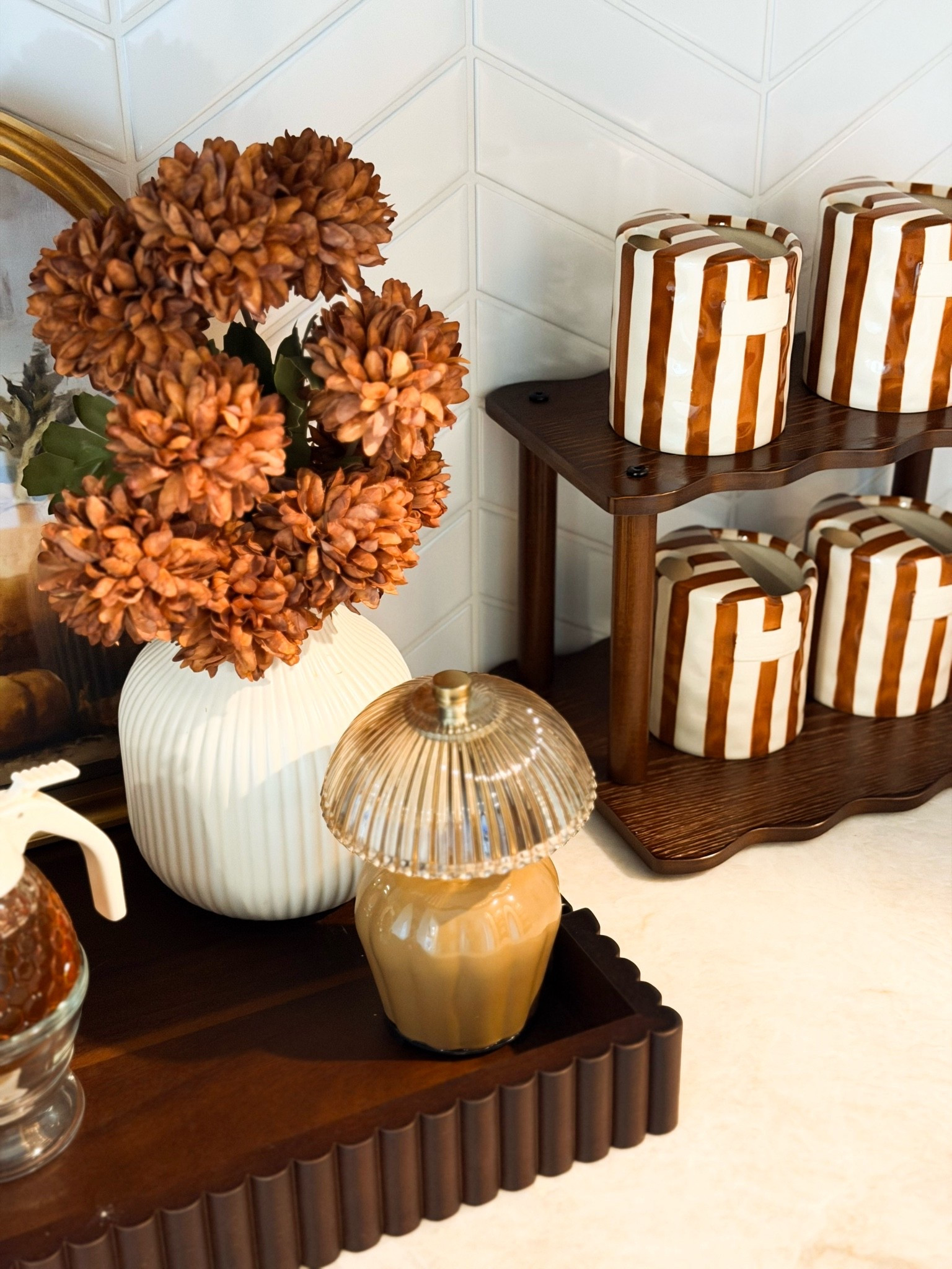 Sneak peek at this year's fall coffee bar!🤎☕️

#LTKdayinmylife #LTKSeasonal #LTKHome