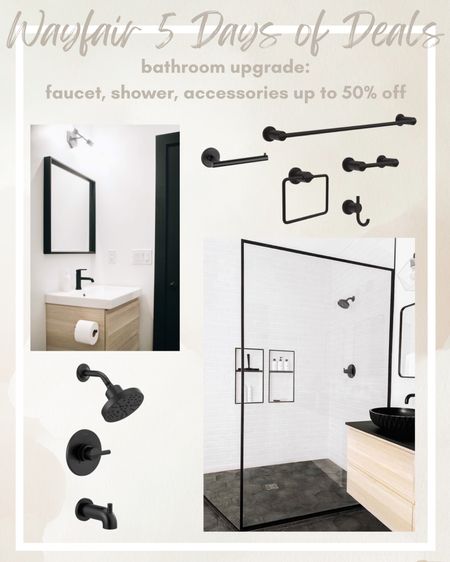 LAST DAY of 5 Days of Deals at @Wayfair!! Free shipping & up to 50% off! Home upgrades - bathroom fixtures - shower head - bathroom faucet - modern home -  #wayfairpartner #wayfair #sale 


#LTKhome #LTKsalealert #LTKfindsunder50