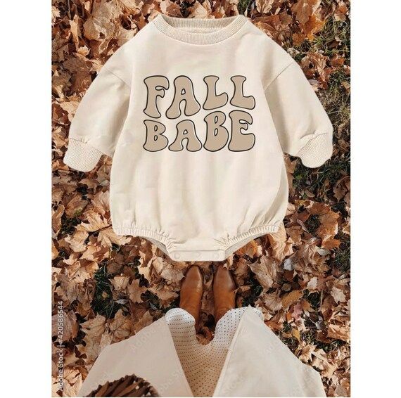 Fall Babe Romper One Piece Outfit for Toddler or Baby and - Etsy | Etsy (US)