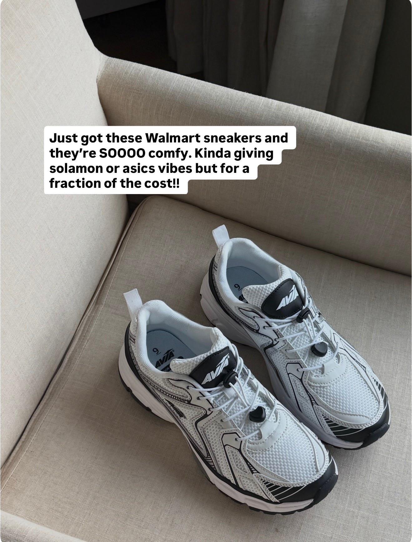 Just got these Walmart sneakers and they’re sooo comfy! 

walmart fashion, walmart finds, walmart shoes