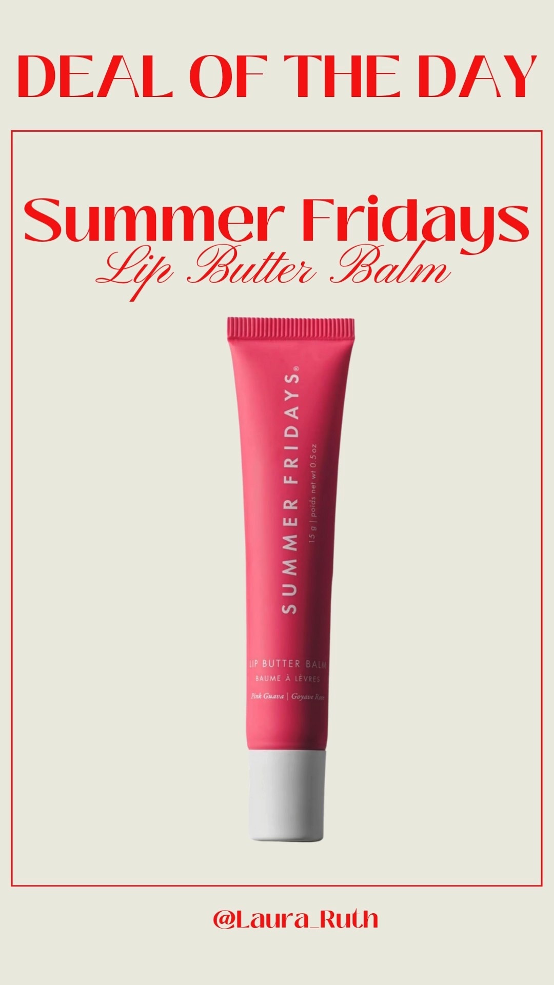 Deal of the Day! - 25% off Summer Fridays Lip Butter Balms, my favourites are Pink Guava and Birthday Cake 🧈🌸 These would make great stocking stuffers or the perfect teen gift ideas! 

#LTKbeauty #LTKCyberWeek #LTKgiftguide