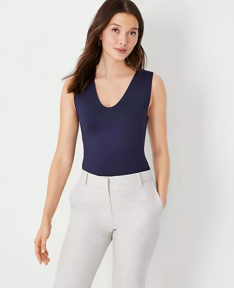 V-Neck Tank Top | Ann Taylor (US)