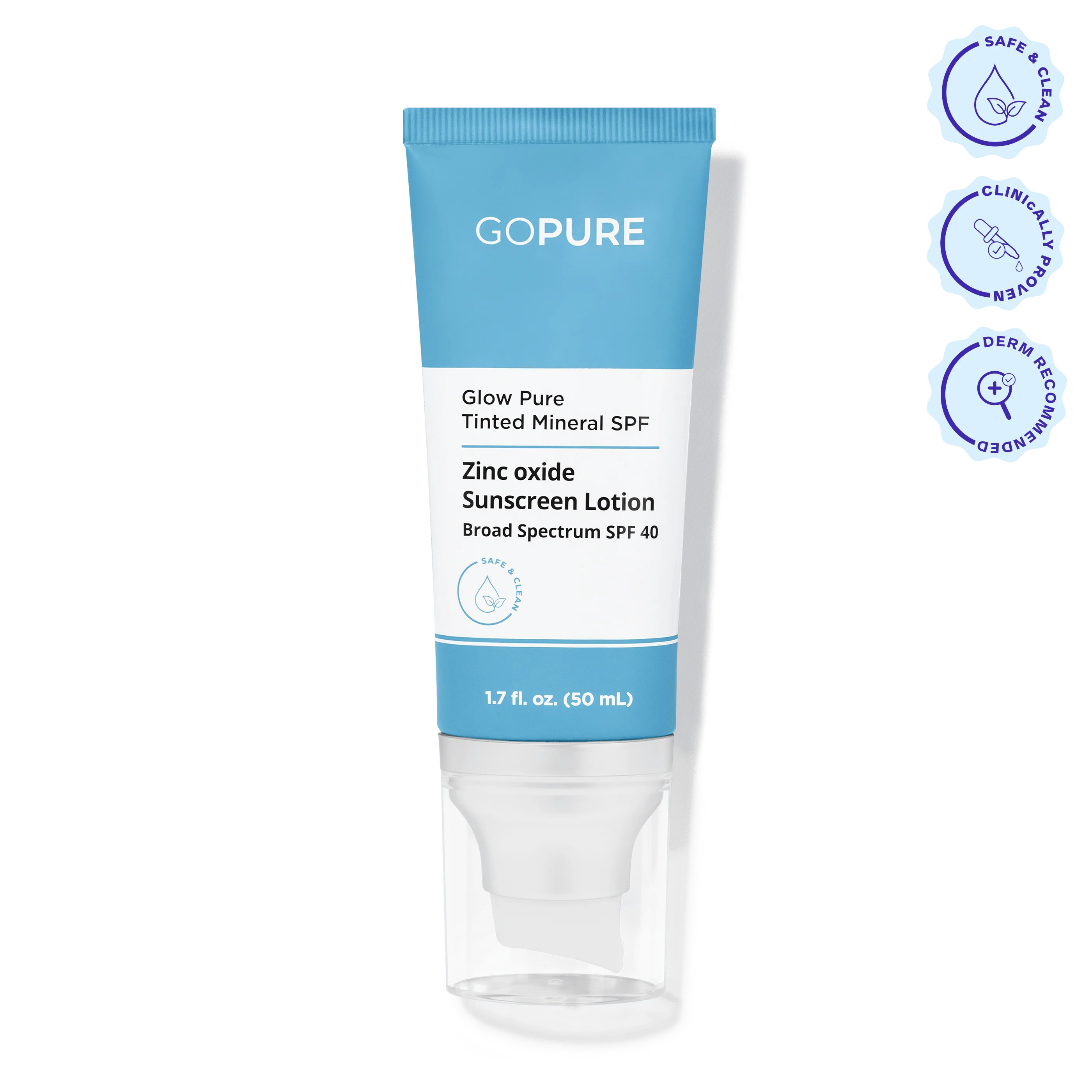 Glow Pure Tinted Mineral SPF | GoPure Beauty