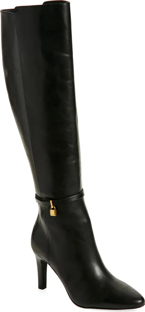 Kurt Geiger London Brixton Lock Knee High Boot (Women) | Nordstromrack | Nordstrom Rack