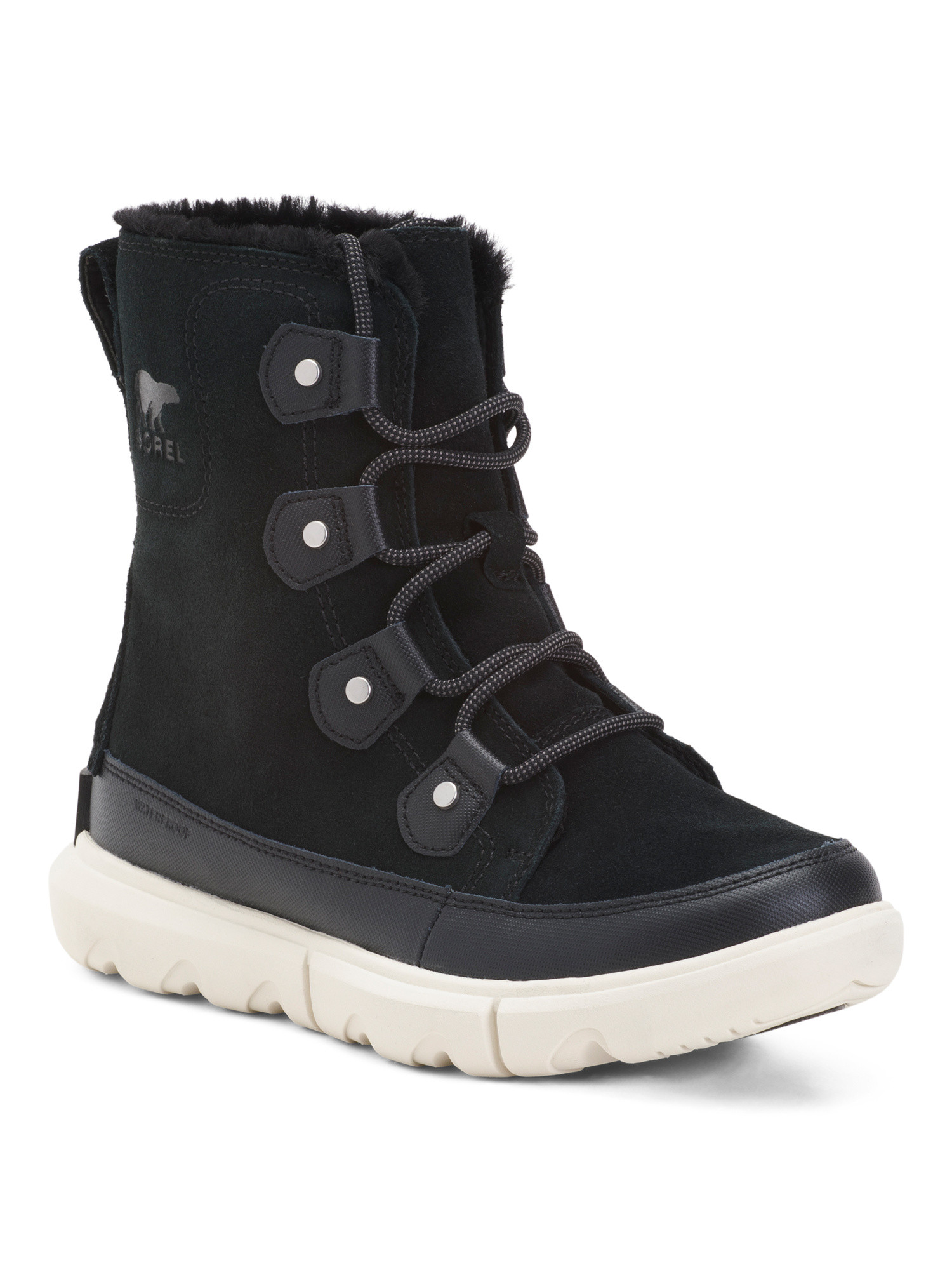 Suede Waterproof Explorer Joan Faux Fur Booties | Rain & Winter Boots | Marshalls | Marshalls