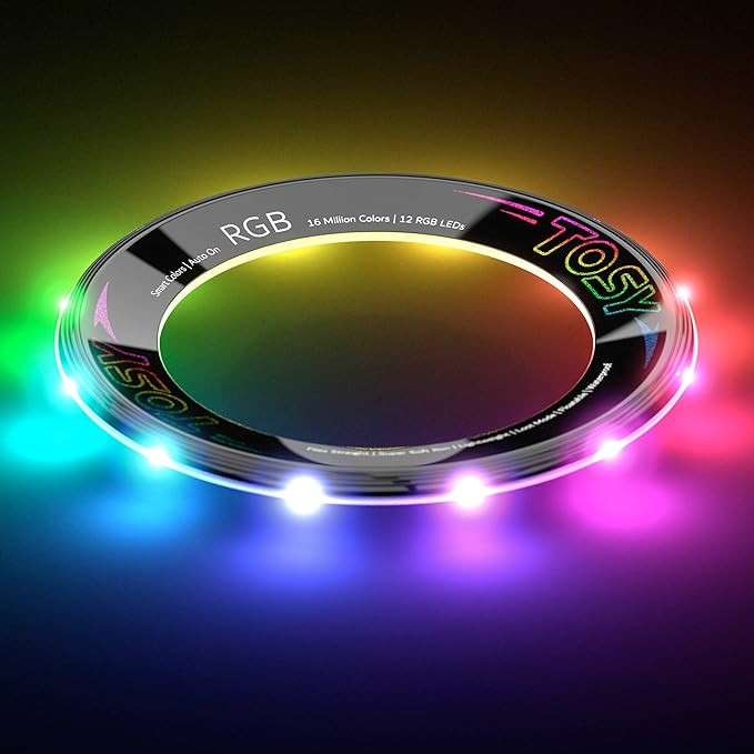 TOSY Flying Ring - 36 RGB Multicolor LEDs, Super Bright, Lost Mode, Auto Light Up, Christmas Stoc... | Amazon (US)