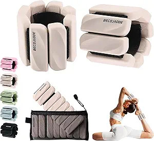 Ankle Weights Set of 2 (1 lb/2 lb Each) for Women Men Adjustable Wrist Bracelet for Home Gym Weig... | Amazon (US)