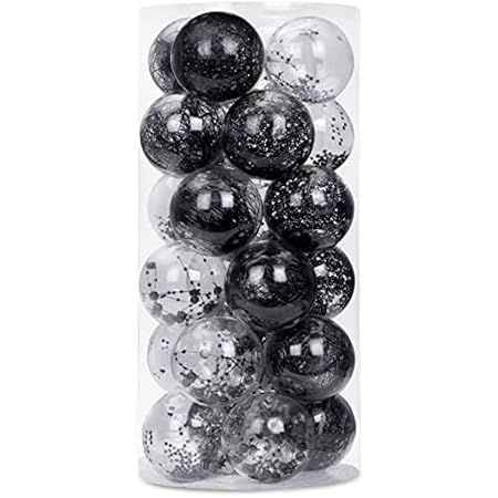 Jusdreen 24pcs Christmas Balls Ornaments for Xmas Tree Shatterproof Christmas Tree Hanging Balls Dec | Amazon (US)