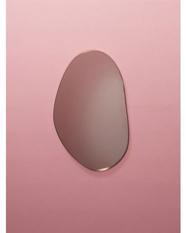 22x35 Metal Organic Shaped Wall Mirror | HomeGoods