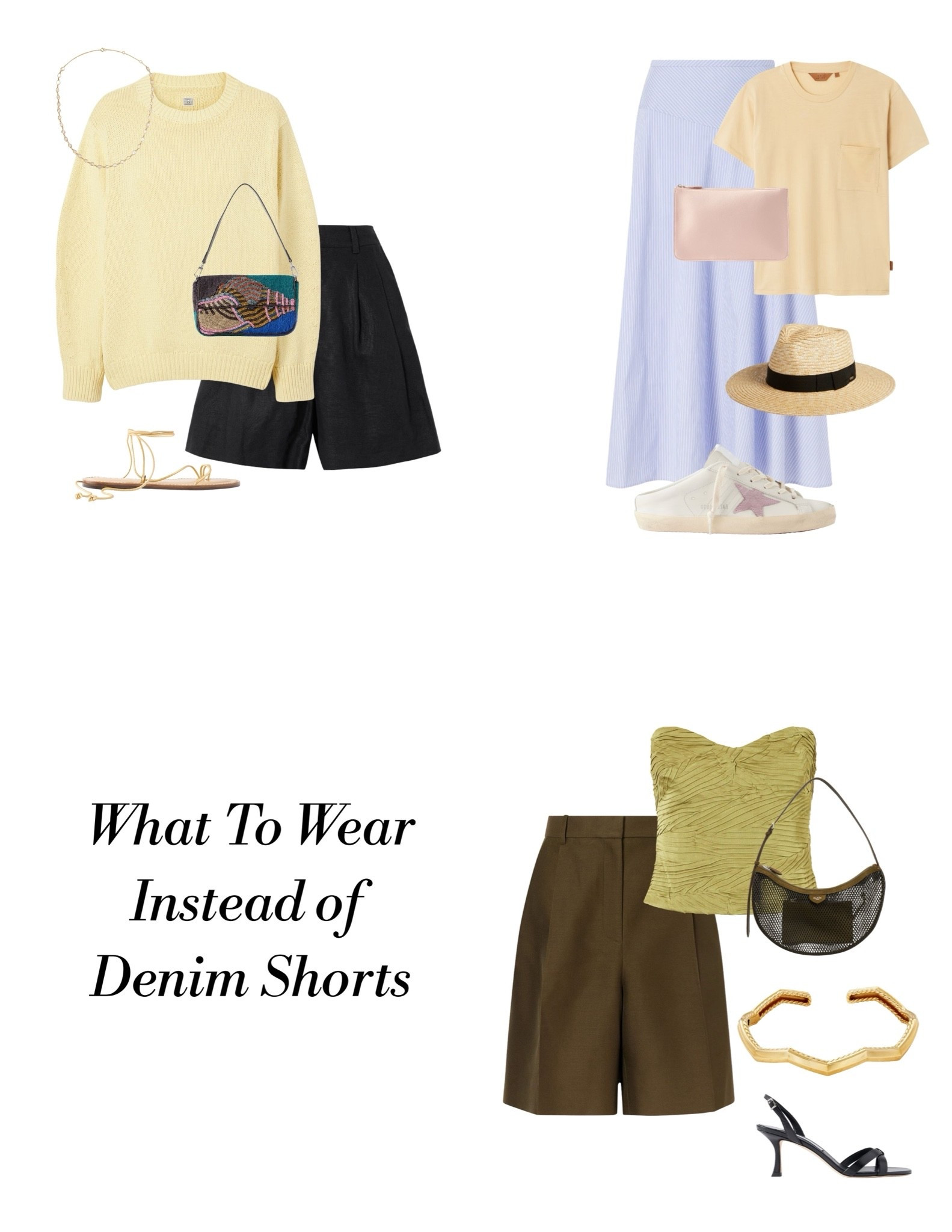 What to Wear Instead of Denim Shorts

#LTKootd #LTKSeasonal #LTKTravel