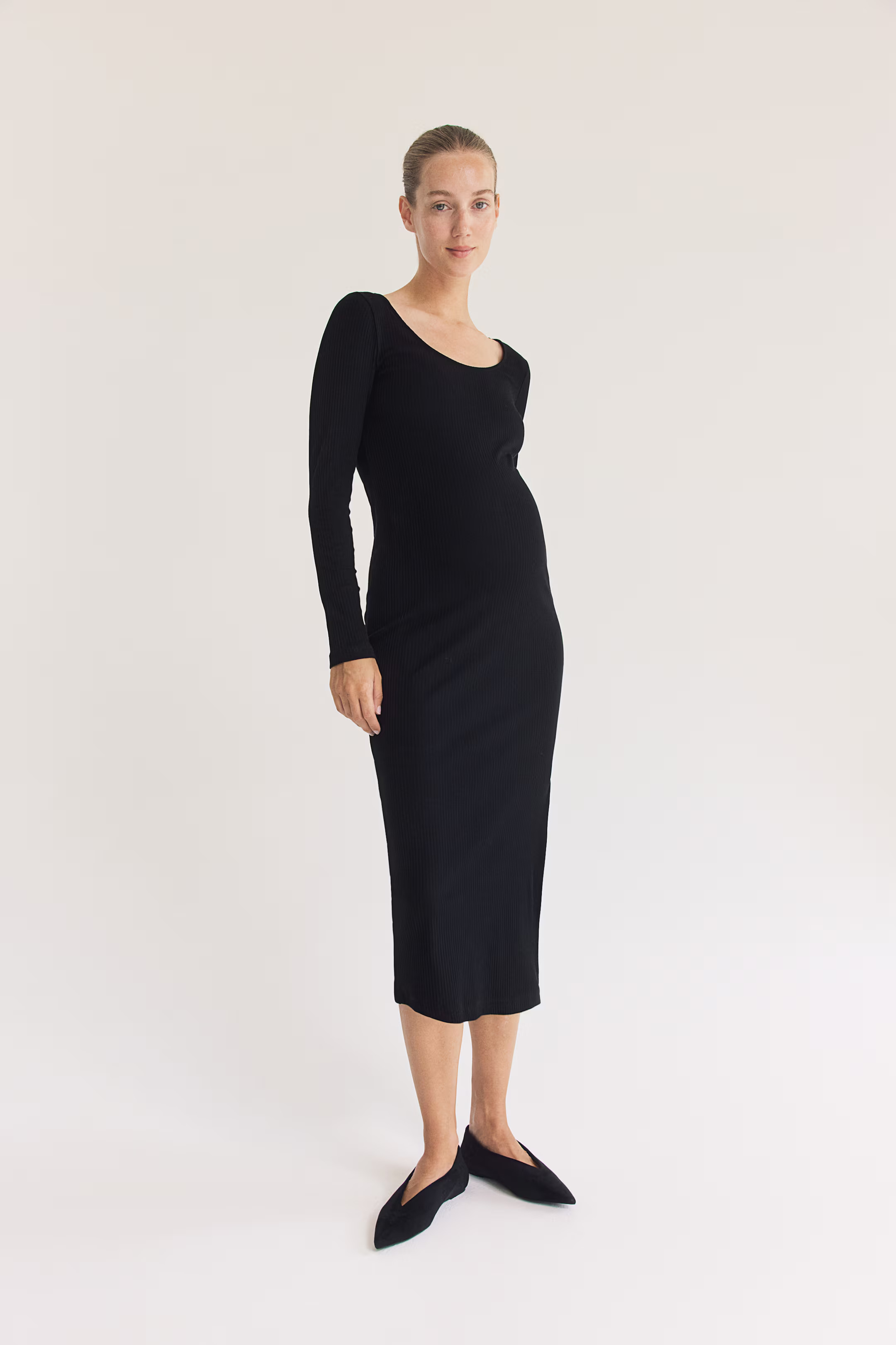 MAMA Ribbed Bodycon Dress | H&M (US + CA)