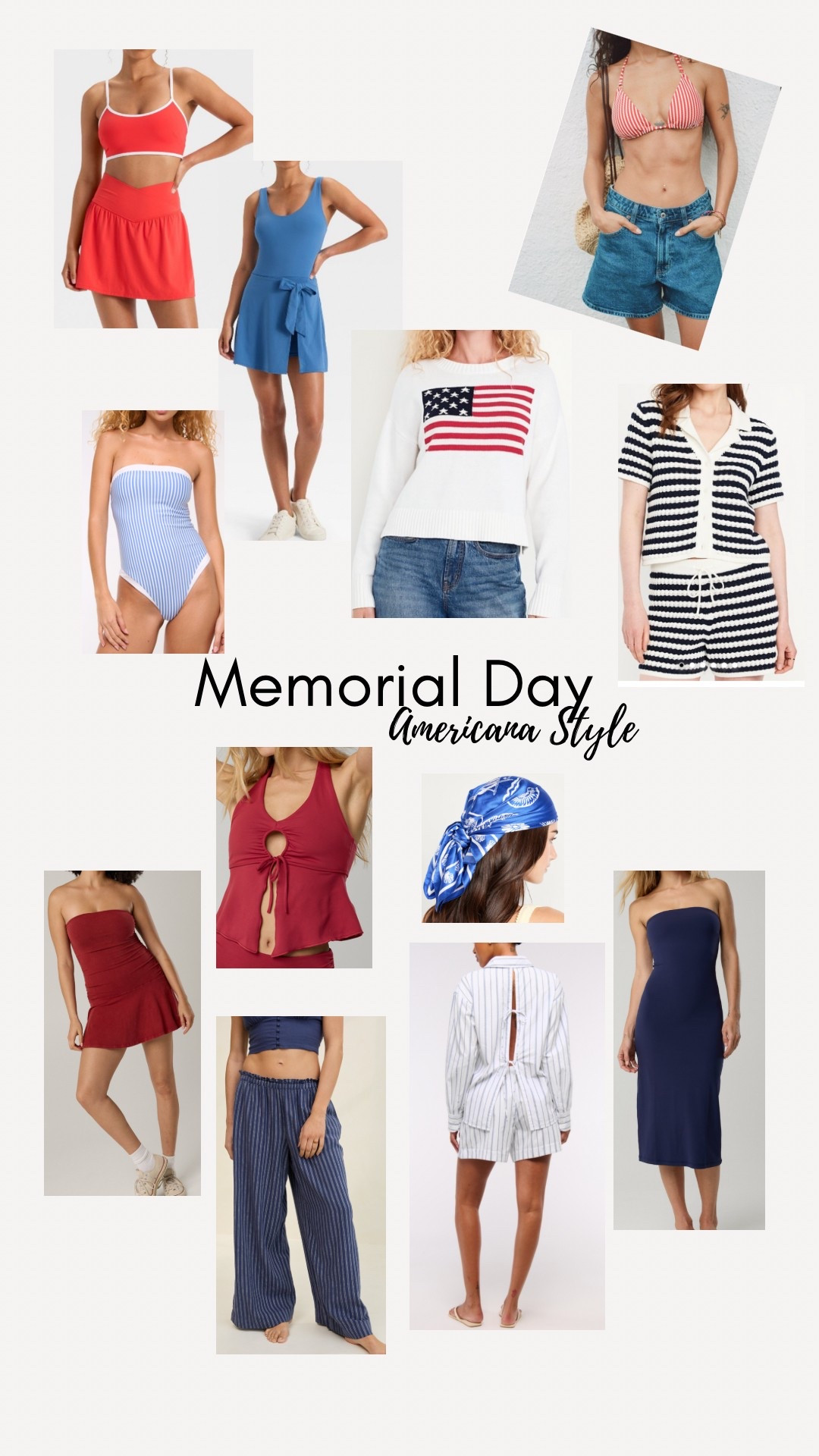 Memorial Day outfits! Americana style❤️🤍💙

#LTKStyleTip #LTKSeasonal