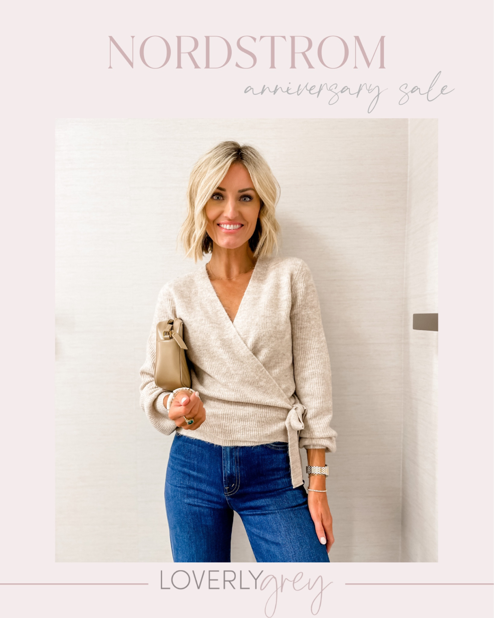 Nordstrom wrap hot sale sweater