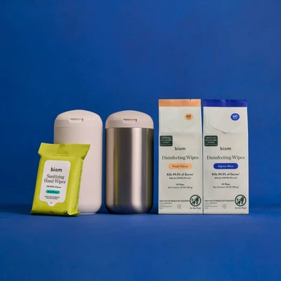 Back to School Starter Kit Steel + White | Biom