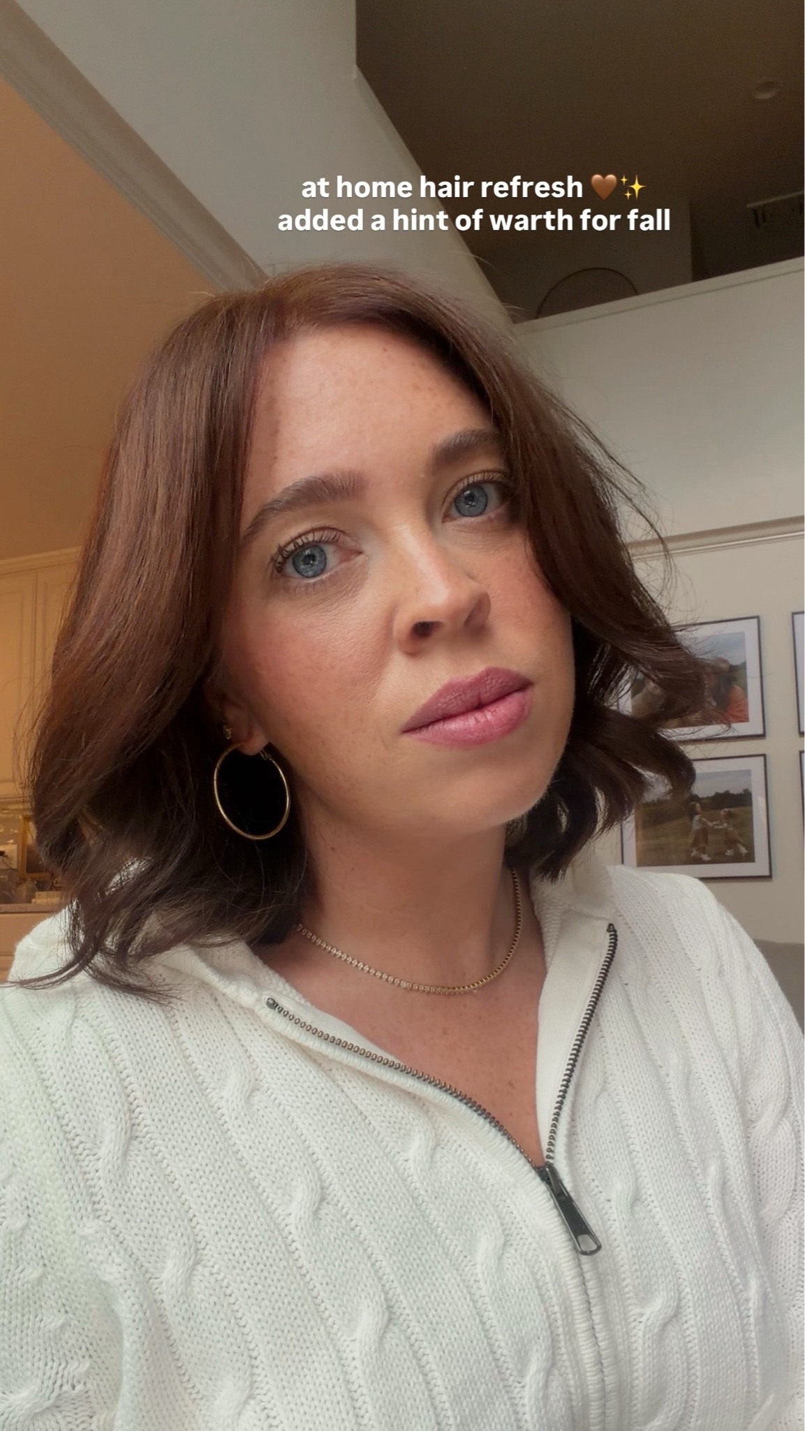 At home fall hair refresh 🍁🍂
