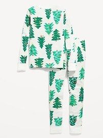 Gender-Neutral Matching Snug-Fit Holiday Pajama Set for Kids | Old Navy (US)