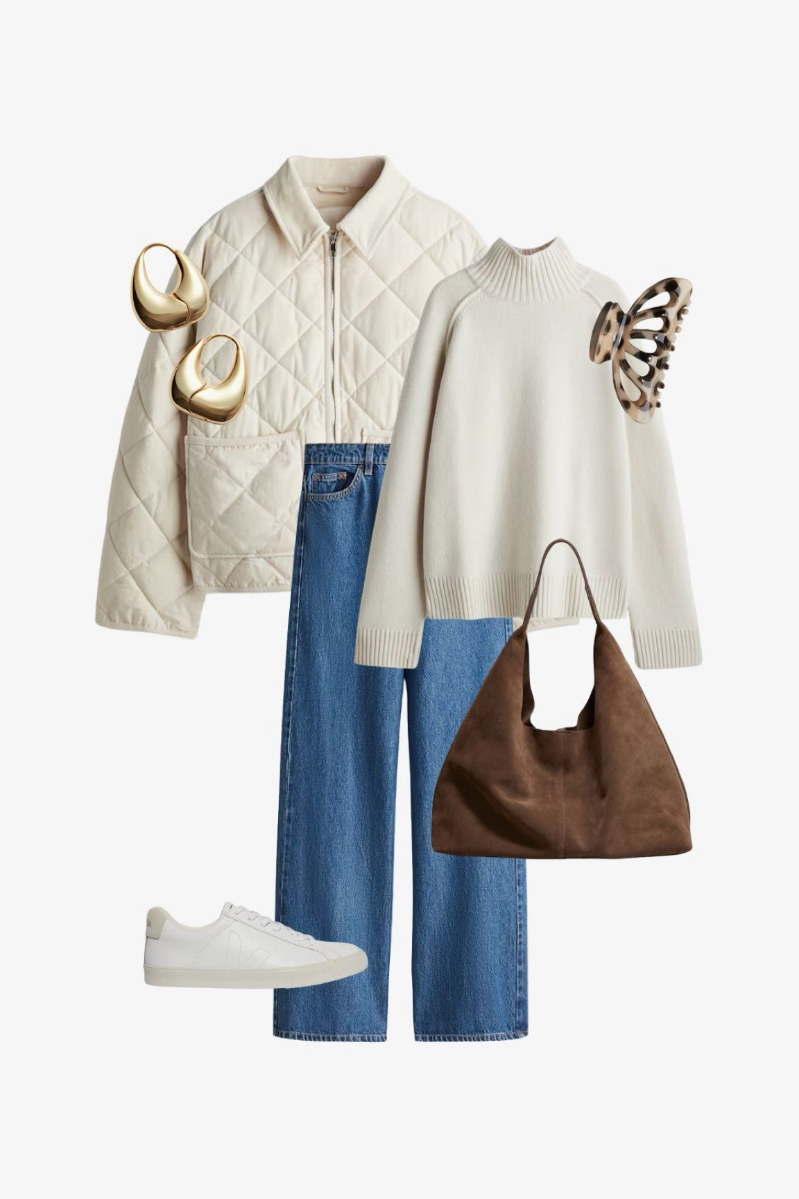 Simple and chic look for everydays ✨