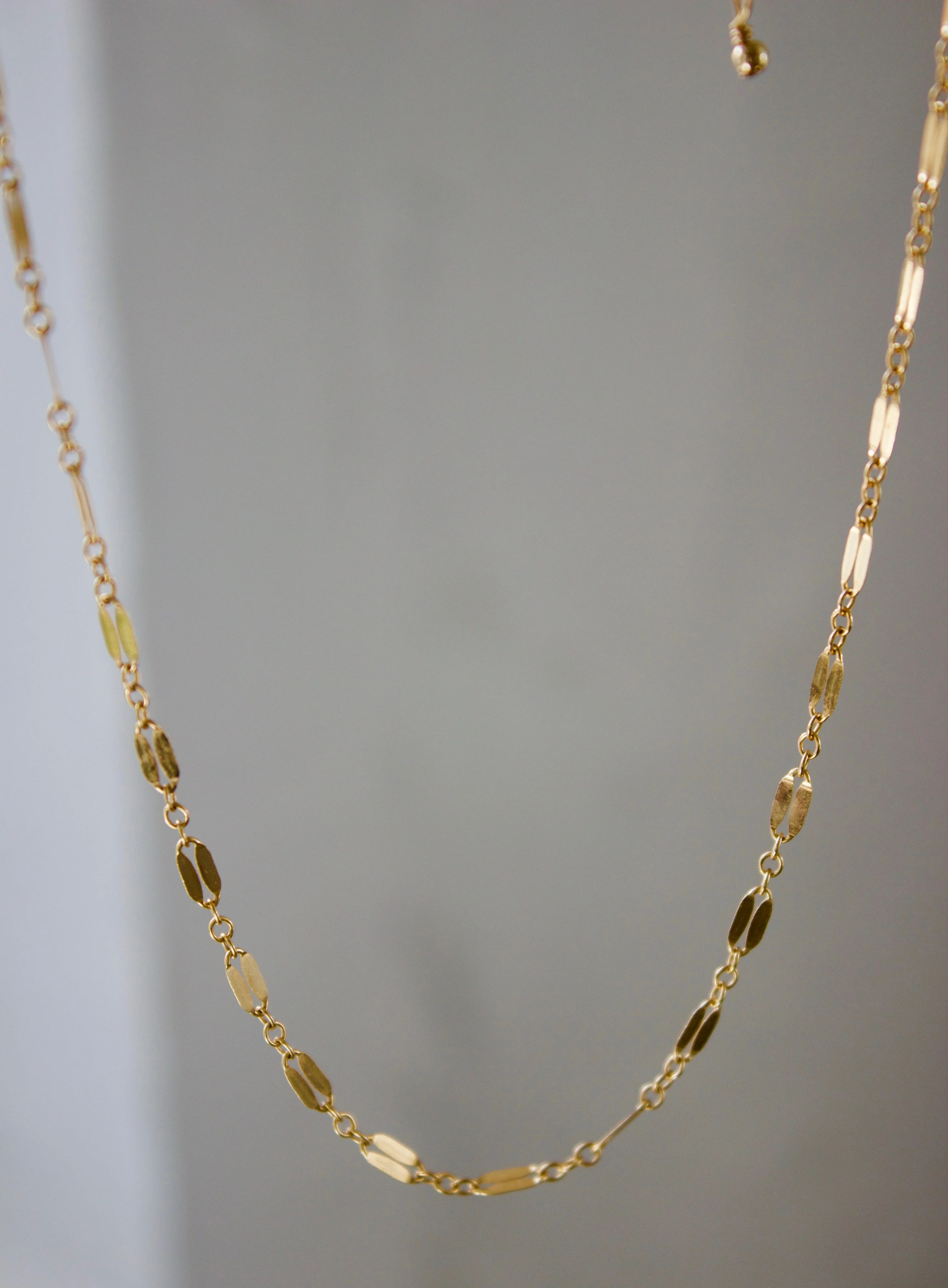 GOLD FILLED DAPPER CHAIN NECKLACE | Katie Waltman Jewelry