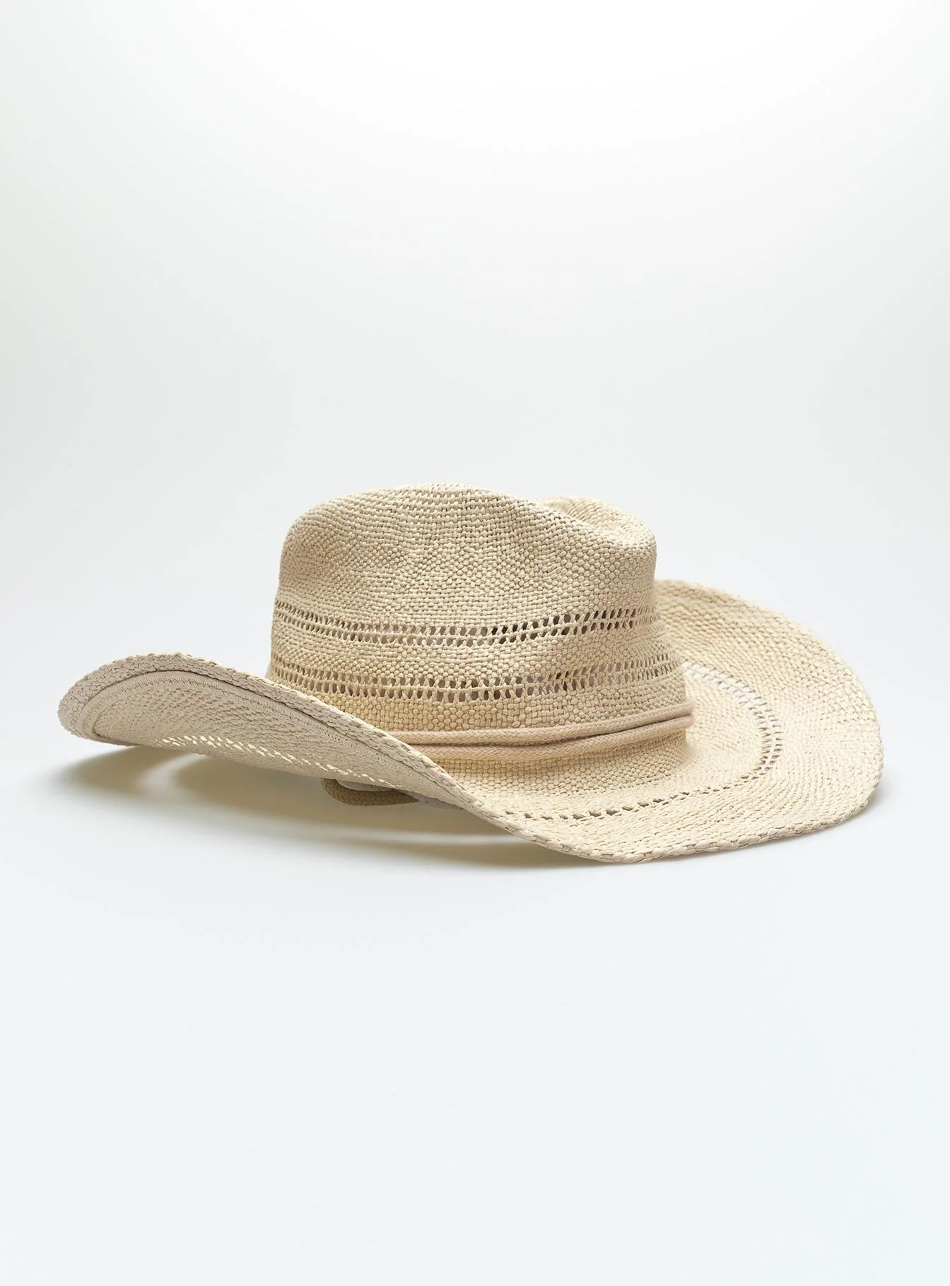 Mid Morning Cowboy Hat Beige | Princess Polly US