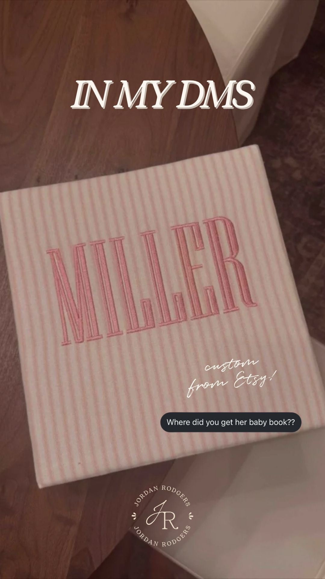 Custom baby book from Etsy! 

#LTKmomlife #LTKBaby