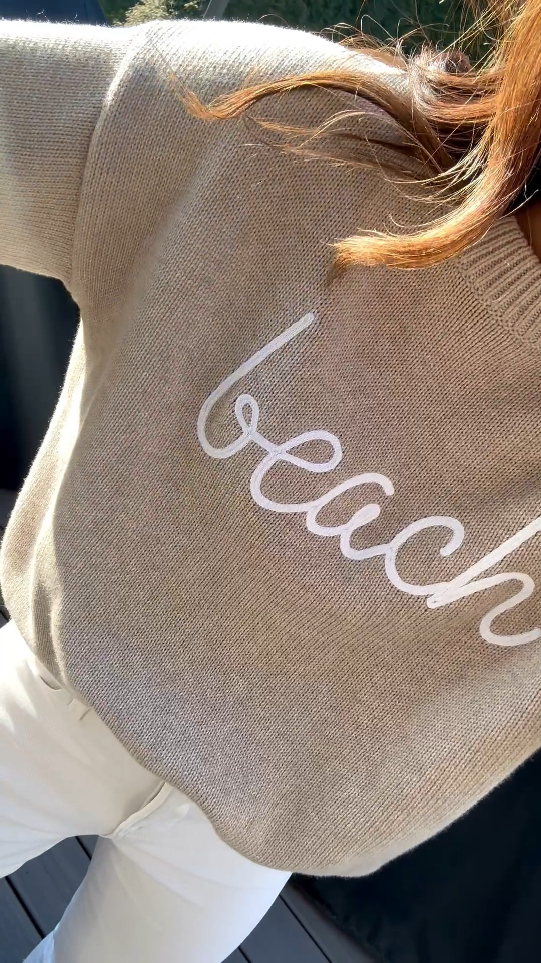 Small beach sweater. This one finally restocked.

#LTKPetite #LTKOver40