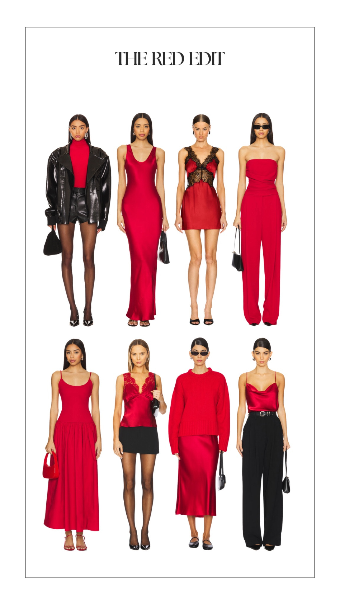 the red edit | my fave picks from Revolve

#LTKSeasonal #LTKStyleTip #LTKFindsUnder100
