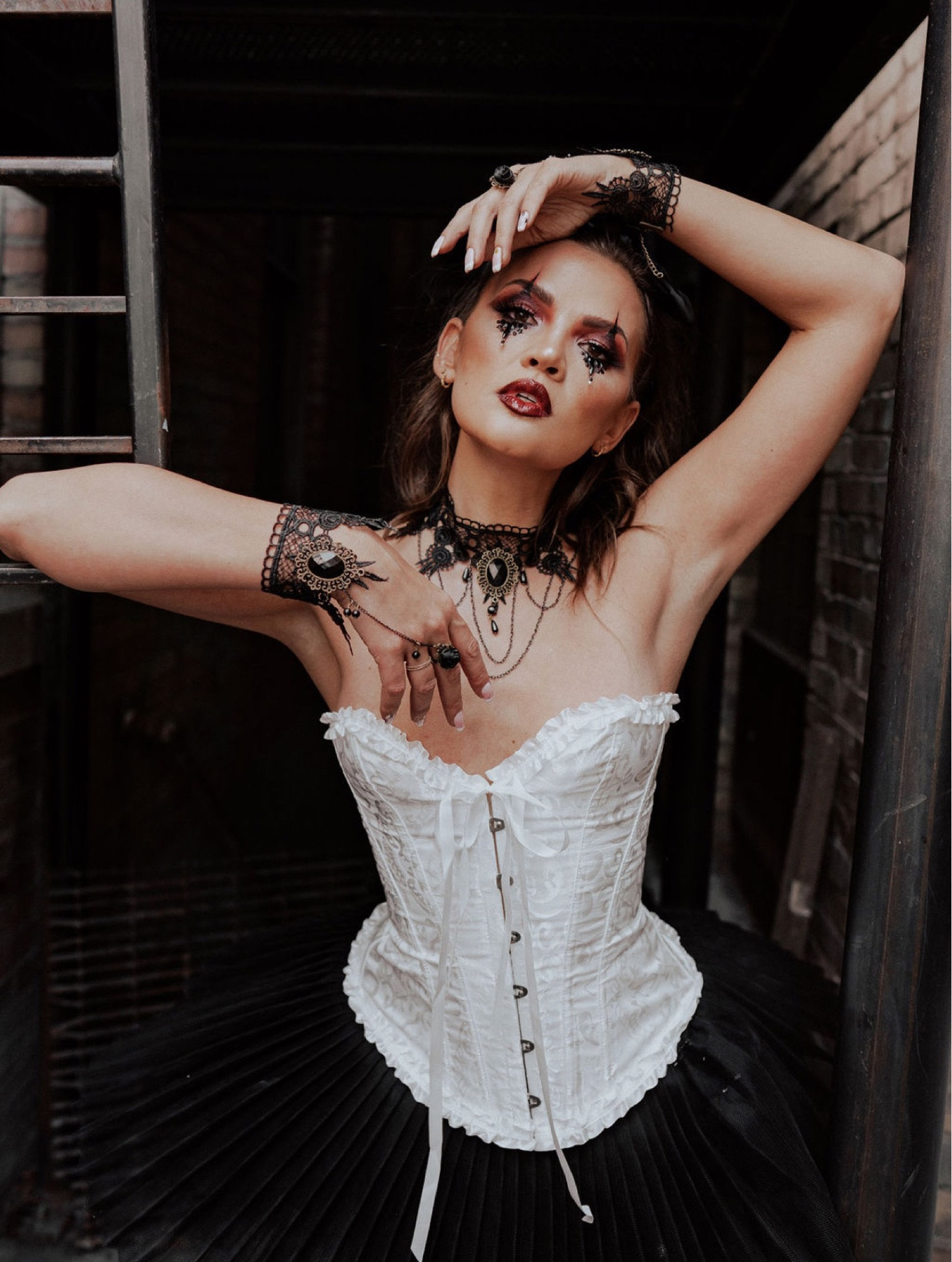 Dance of the Harlequin Doll ⁣
Halloween Makeup and Costume 
DIY Halloween 


⁣


#LTKHalloween #LTKstyletip #LTKSeasonal