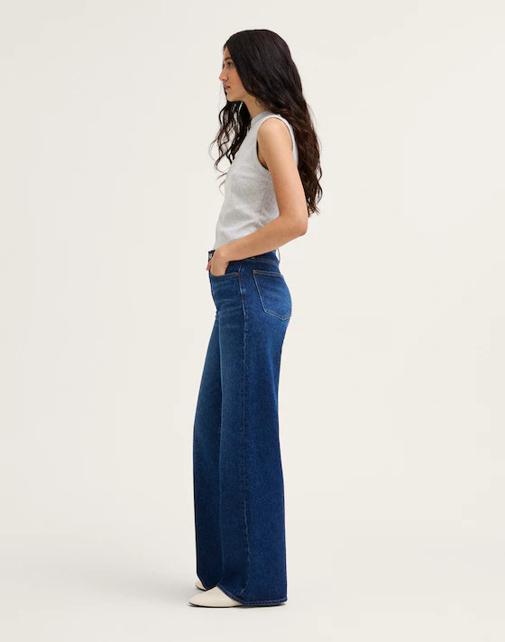 The Ultimate Wide-Leg Jean in Airy Denim | Madewell