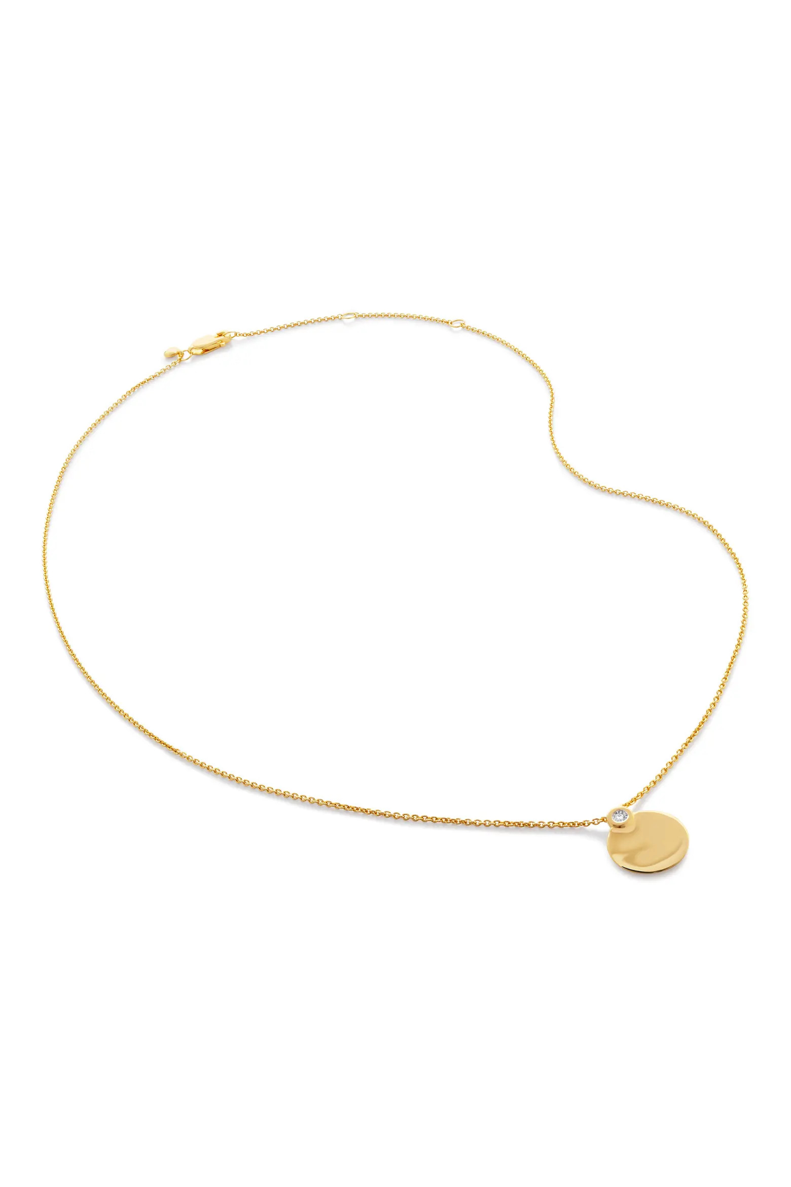 Lab Created Diamond Engravable Pendant Necklace (Women) | Nordstrom | Nordstrom