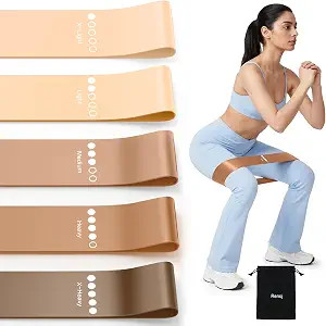 Resistance Bands for Working Out, 5-Pack Elastic Exercise Bands for Strength Training, Stretching... | Amazon (US)