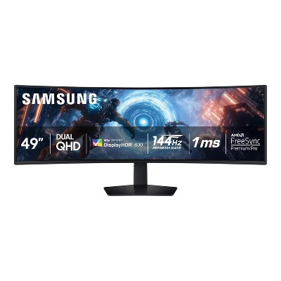 Samsung 49" Odyssey G9 G91F DQHD 144Hz Gaming Monitor, LS49FG910ENXZA, 2025 | Target