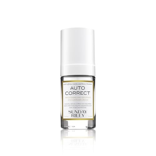 Sunday Riley Auto Correct Brightening and Depuffing Eye Contour Cream | Amazon (US)