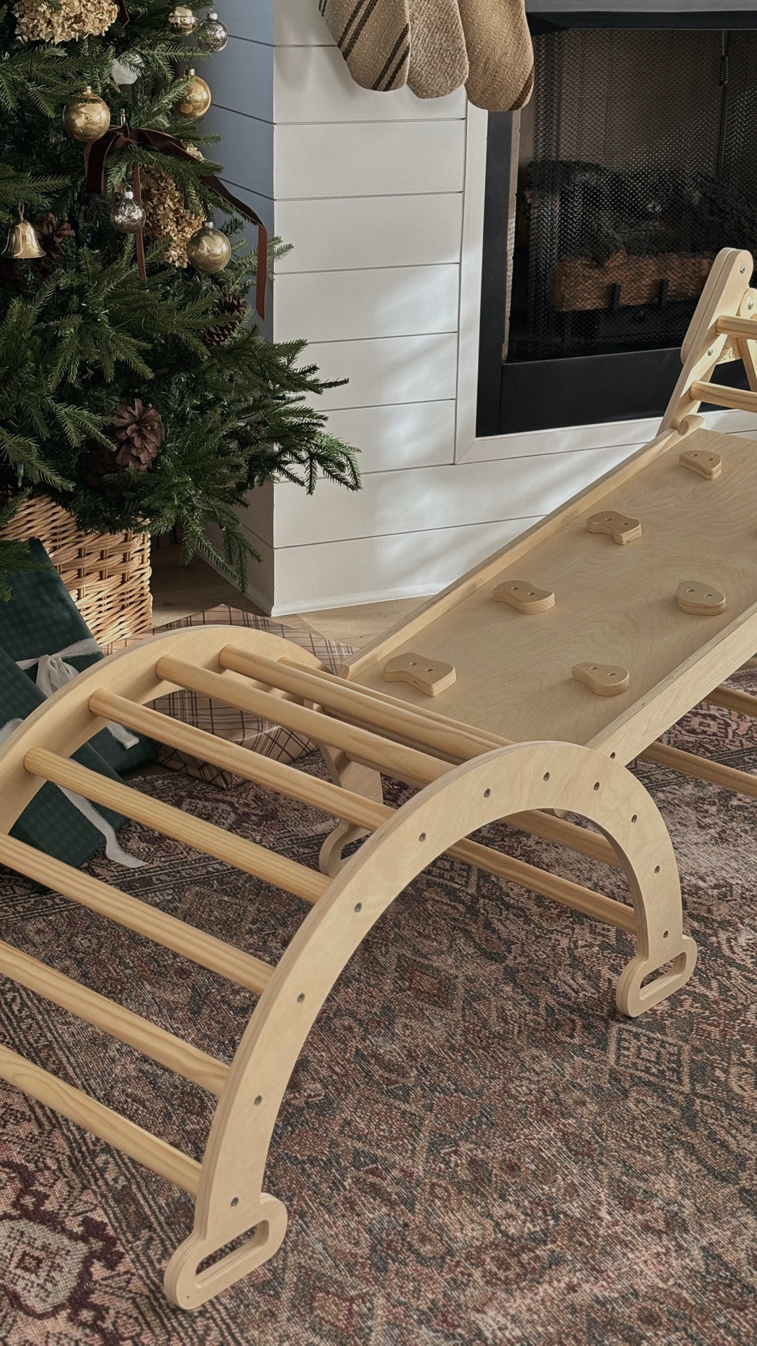 Indoor play gym that actually looks cute in your living room  🤎 A sustainable wooden Pikler set that keeps littles busy for HOURS — climbing, sliding, learning balance, and building confidence.

Pikler, Pikler triangle, wooden playset, kids indoor play, toddler indoor gym, wood climbing toy, wooden slide, foldable Pikler, Montessori climbing toy, Montessori playset, toddler gross motor, indoor play ideas, neutral kids toys, Waldorf toys, wooden toddler toys, Montessori toddler toys



#LTKBaby #LTKKids #LTKHoliday