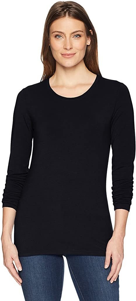Amazon Essentials Women's Classic-Fit Long-Sleeve Crewneck T-Shirt | Amazon (US)