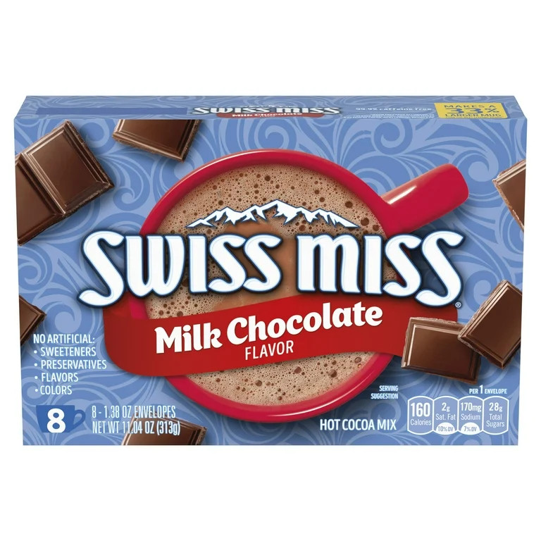 Swiss Miss Classics Milk Chocolate Hot Cocoa Mix, 8 Packets | Walmart (US)