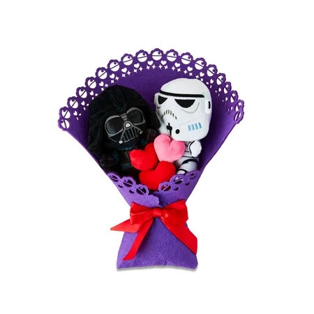 Star Wars™ Medium Plush Valentine’s Bouquet with Darth Vader and Stormtrooper, Collectible Plush | Walmart (US)