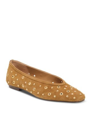 Dolce Vita Women's Caret Stud Suede Ballet Flats | Bloomingdale's (US)