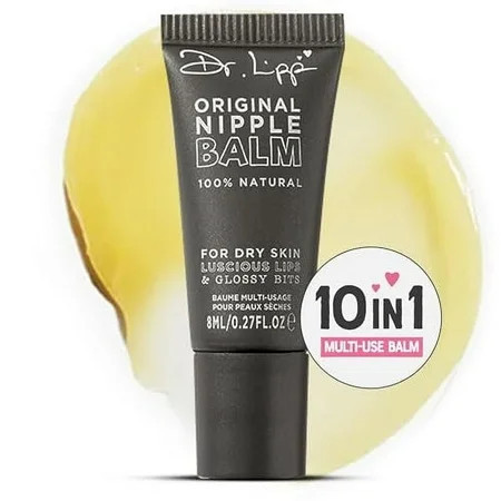 Dr. Lipp Original Nipple Balm for Dry Skin, Luscious Lips & Glossy Bits. 100% Natural. Multi-Use. Fragrance & Flavour Free - 0.27 fl oz/8ml | Walmart (US)