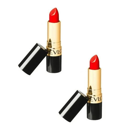 Revlon Super Lustrous Lipstick Creme Love That Red 725 (Pack of 2) + Curad Dazzle Bandages 25 Ct | Walmart (US)