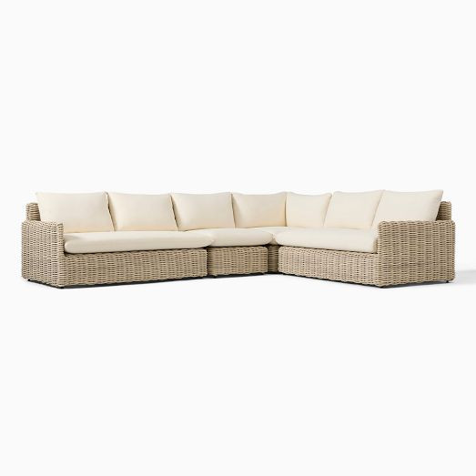 Westport Slim Profile Outdoor Armless Single | West Elm (US)