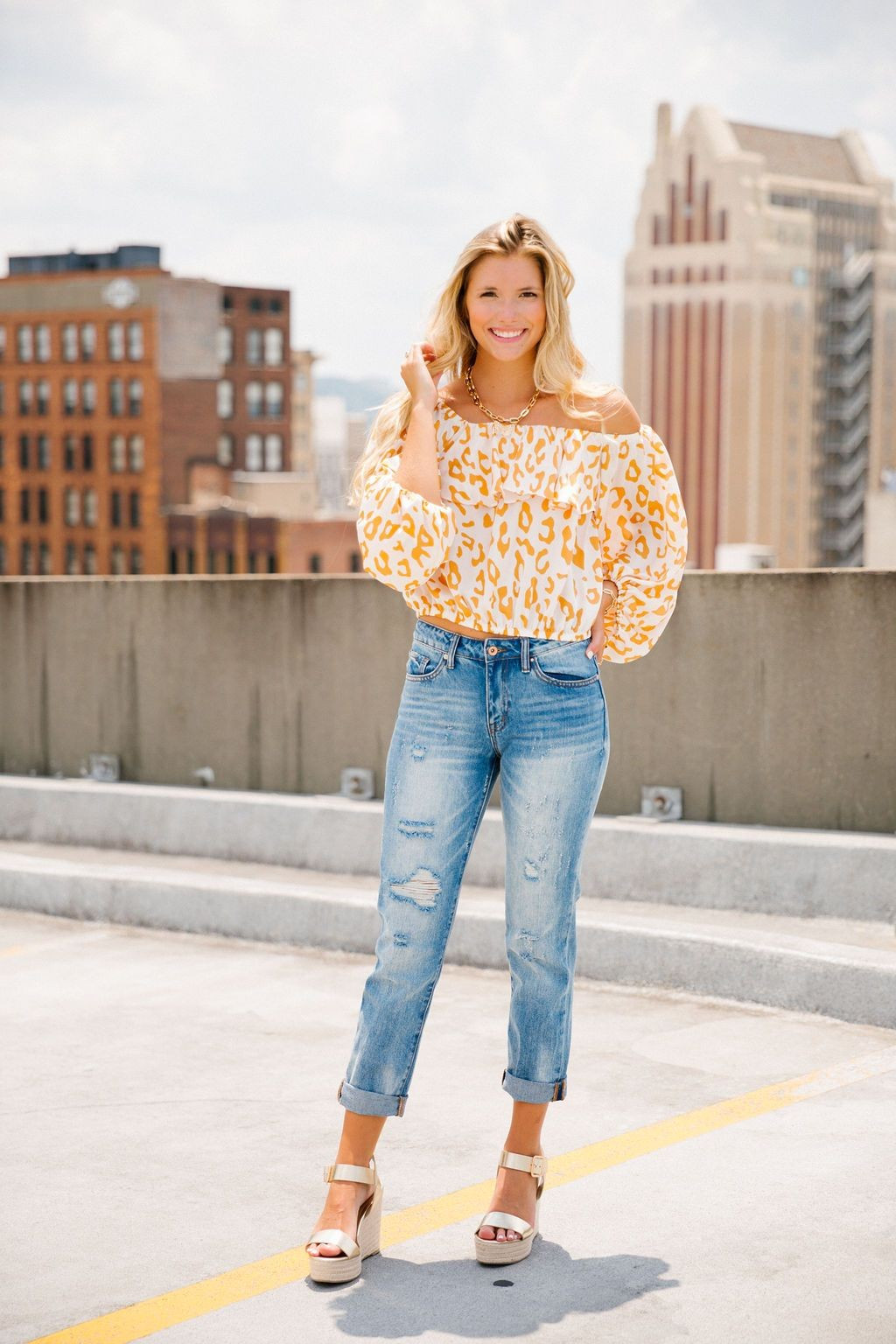 MARLEE DISTRESSED JEANS | Judith March