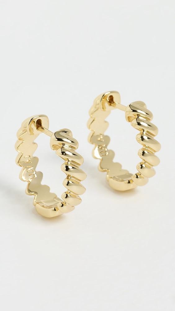 Luv Aj The Mini Snake Chain Hoops | Shopbop | Shopbop