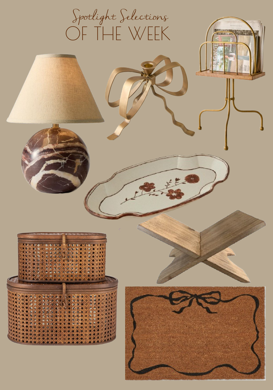 A curated spotlight on this week’s favorite beautiful decor accessory finds. Each piece tells a story of craftsmanship, texture, and timeless elegance. Perfect for seasonal decorating or adding a touch of vintage sophistication to your home. 

 #LTKSeasonal #LTKHome #LTKSaleAlert