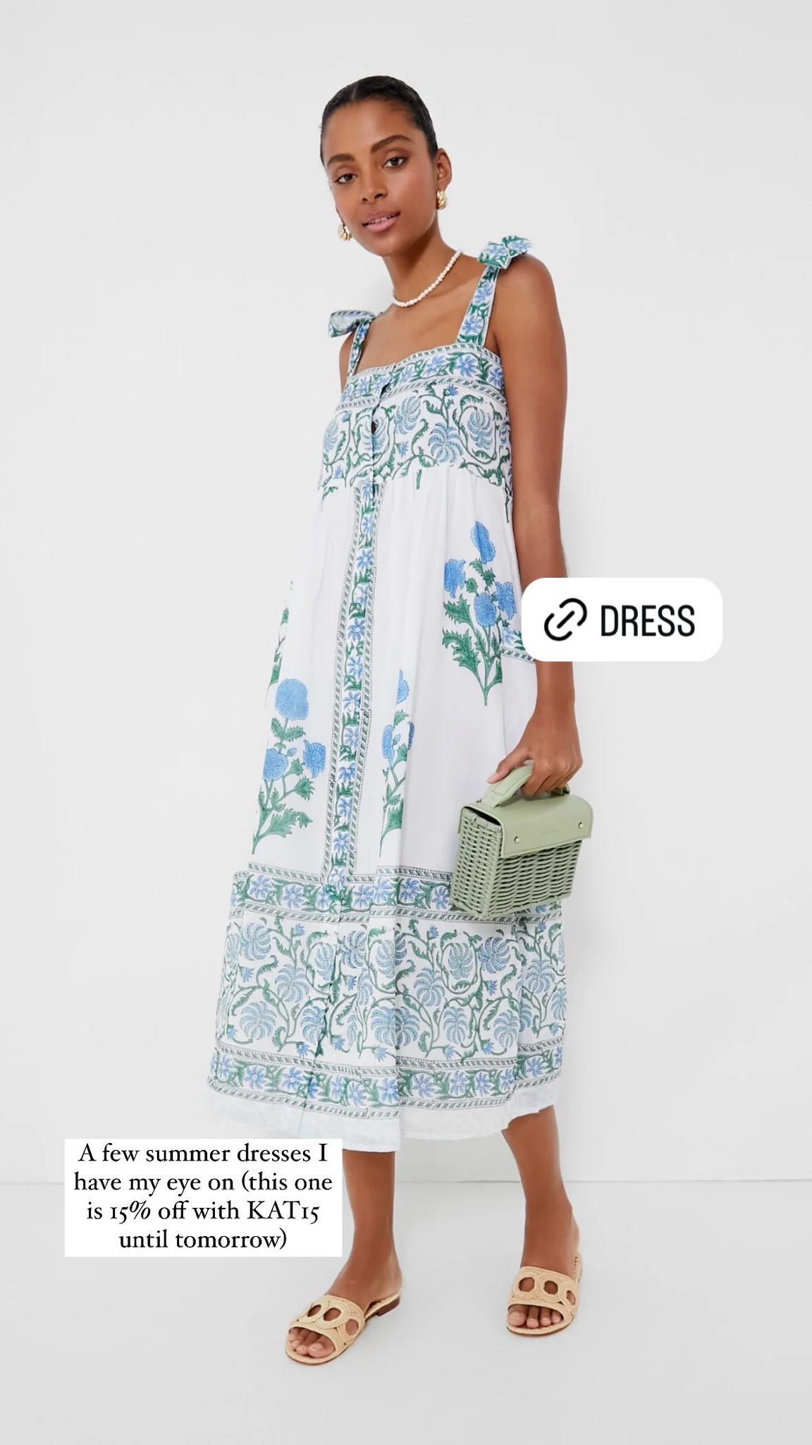 Floral dress. Use code KAT15 for 15% off until 6/29! 

#LTKSeasonal #LTKSaleAlert #LTKSummerSales