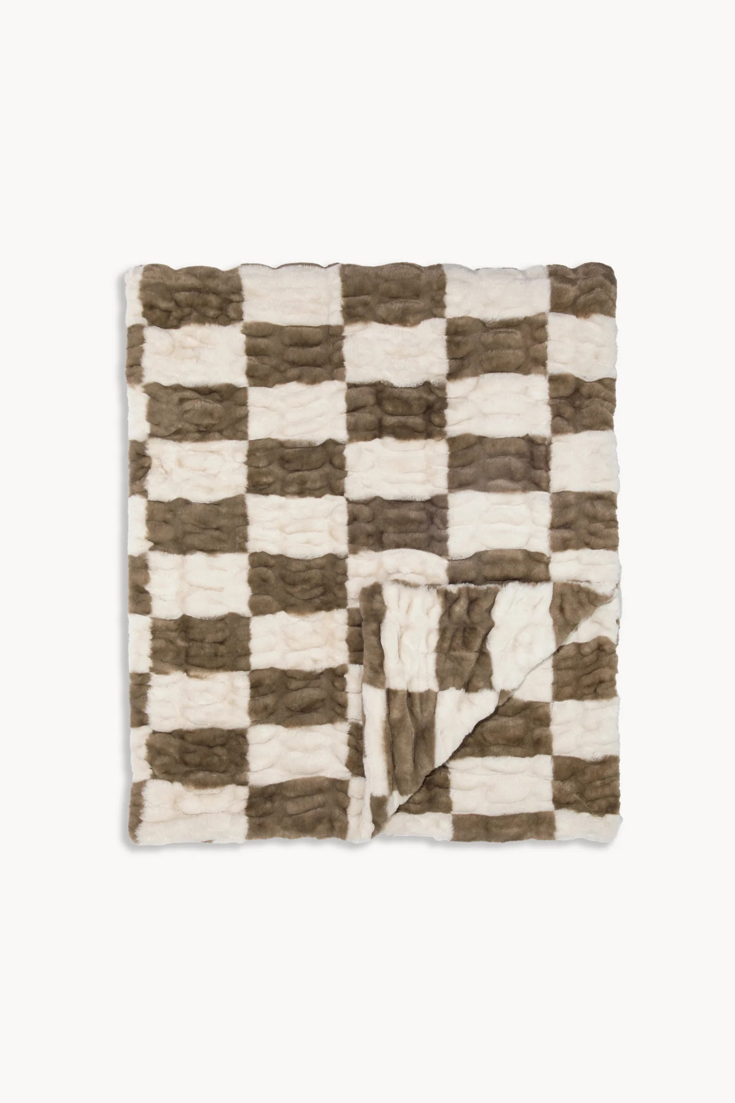 Neutral Check | Lola Blankets