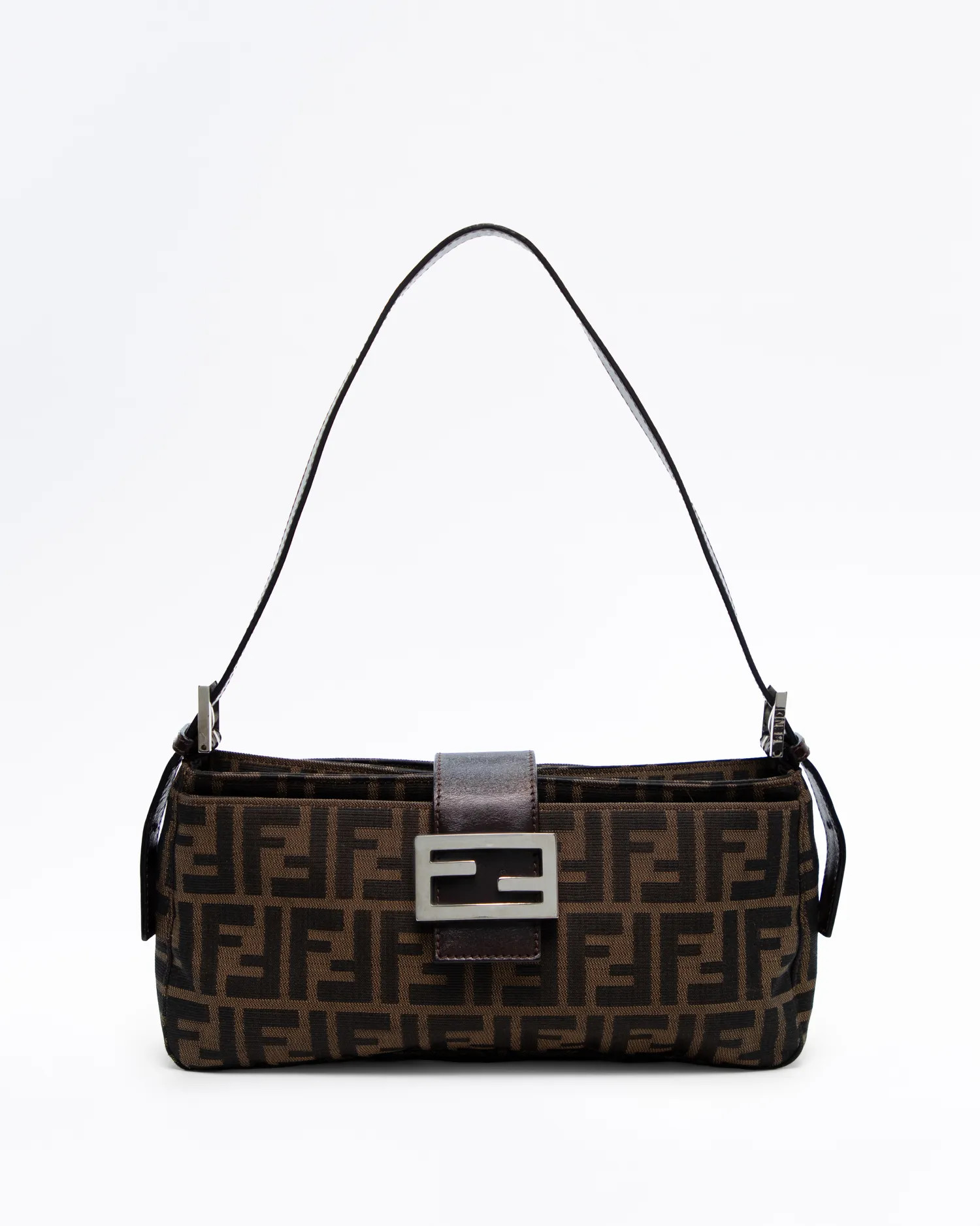 Vintage Zucca Small Zip Shoulder Bag | Vivrelle