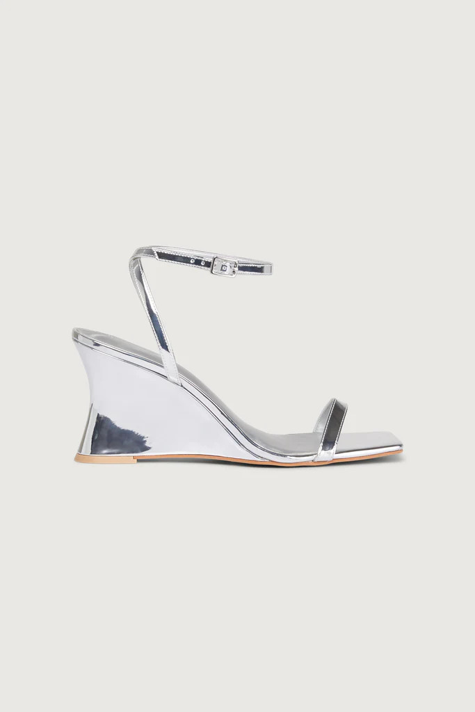 STRAPPY WEDGE SANDAL | OAK + FORT