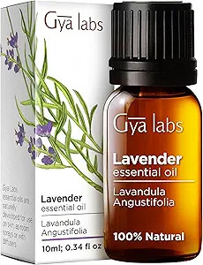 Gya Labs Lavender Oil Essential Oil for Diffuser - 100% Natural Lavender Oil Essential Oils for S... | Amazon (US)
