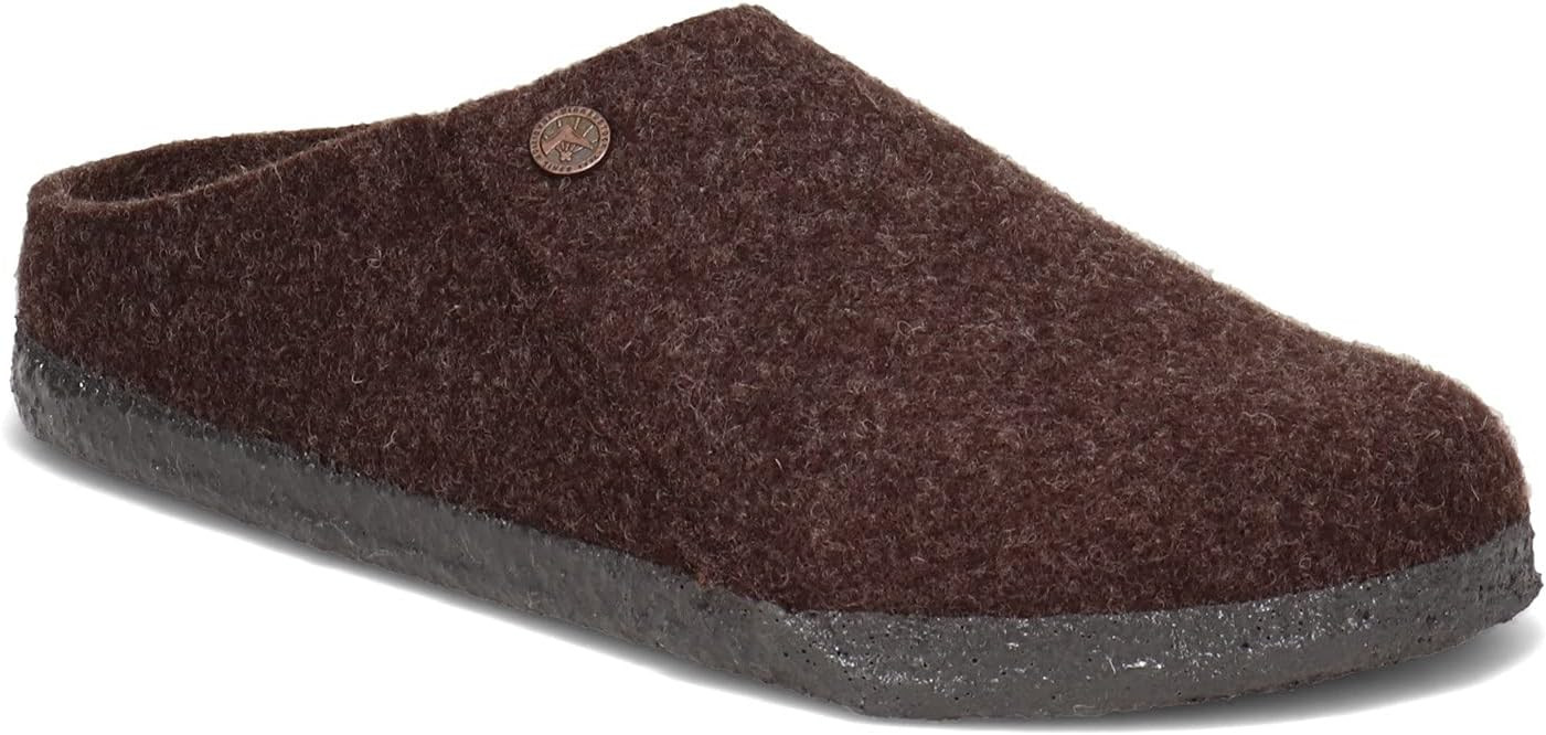 Birkenstock Men's Zermatt Wool Felt Slippers, Mocha, Brown, 14 Medium US | Amazon (US)