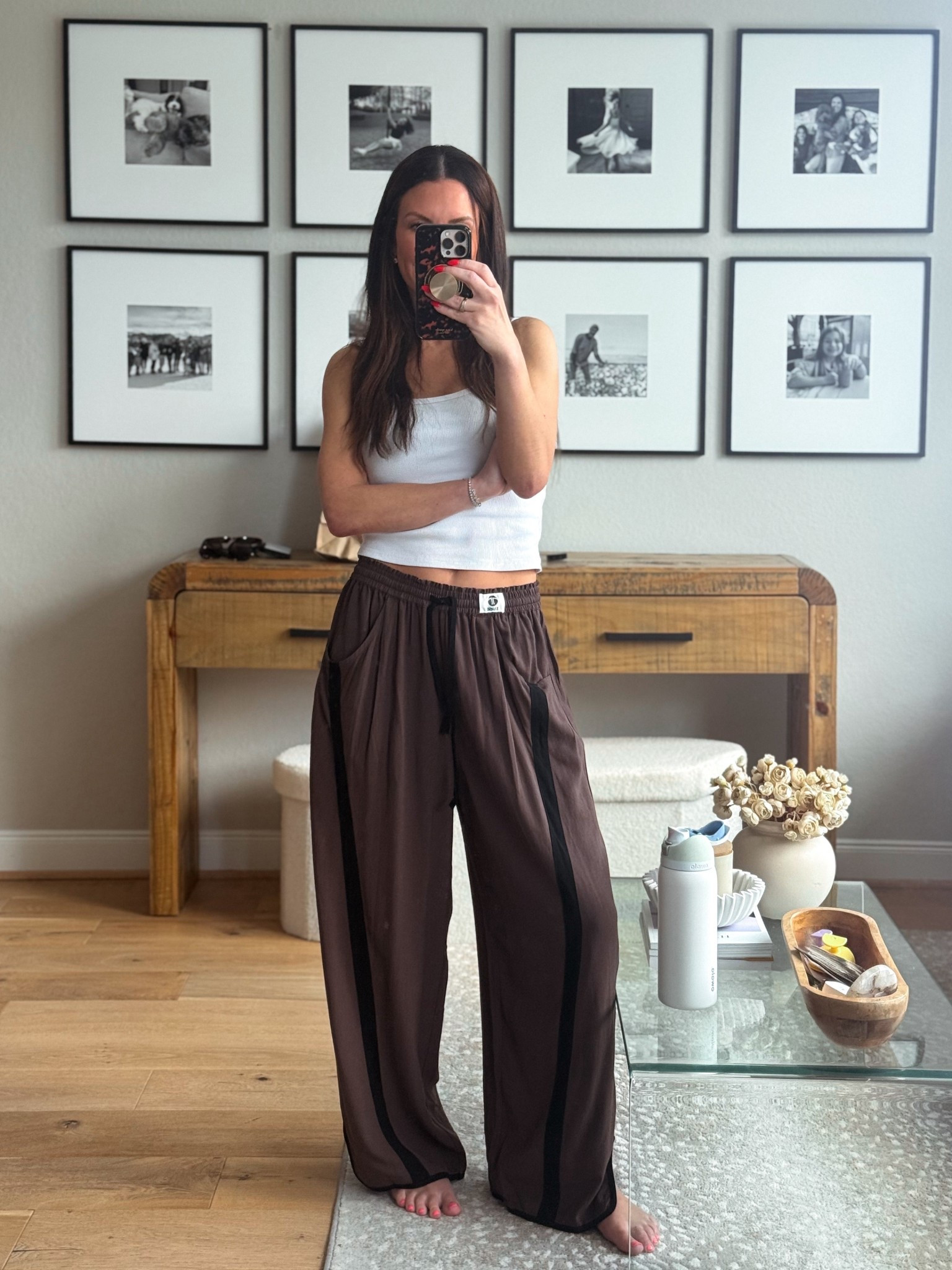 Amazon lounge pants 
Wearing small
5’6.5 - 130


#LTKootd